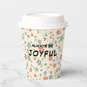 楽しいインスピレーションのモチベーションをカスタマイズ可能 紙コップ (正面)