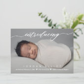 楽しいイントロモダンベビー誕生の発表 シーズンカード (スタンド正面)