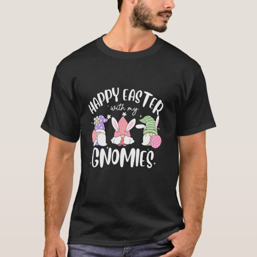 楽しいイースターのノームの教室の先生の学生 Tシャツ (正面)