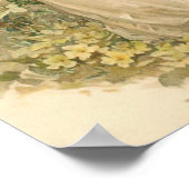 楽しいイースターエンジェルヴィンテージイースター ポスター (角)