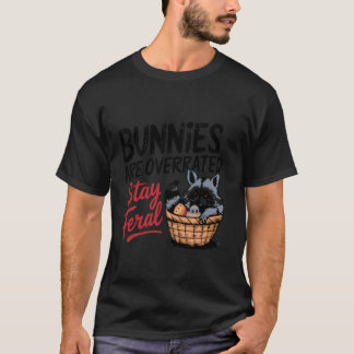 楽しいイースター おてんばアライグマ Tシャツ