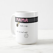 楽しいウルドゥ語デシママの日常 コーヒーマグカップ (正面左)