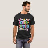 楽しいカウンセラーの一団 ドリームチームの再会 Tシャツ (正面フル)