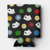 楽しいカジノギャンブル柄のクーラー 缶クーラー (裏面)