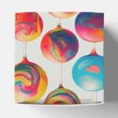 楽しいカラフルなキャンディー フェイバーボックス (上部)