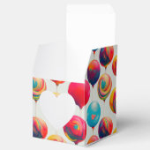 楽しいカラフルなキャンディー フェイバーボックス (オープン)