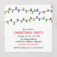 楽しいカラフルなクリスマスイルミネーション クリスマスパーティ