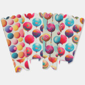 楽しいカラフルなポッピングキャンディポップコーン フェイバーボックス (見開き)