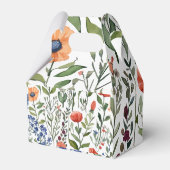 楽しいカラフルな感謝の気持ちを表すギフトボックス フェイバーボックス (裏面サイド)