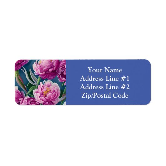 楽しいカントリーガーデン牡丹 ラベル (正面)