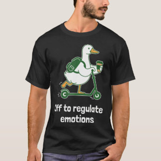 楽しいガチョウセラピーに行く Tシャツ