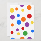 楽しいガムボールマシン 招待状 (裏面)