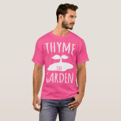 楽しいガーデニング Tシャツ (正面フル)