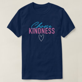 楽しいキャッチーな「優しさを選択」Tシャツ Tシャツ