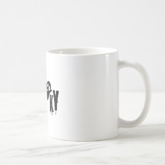 楽しいキャラクターマークのTシャツ コーヒーマグカップ