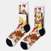 楽しいキャラクター動物たち ソックス (左)