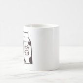 楽しいギフト、牛の牛乳パック コーヒーマグカップ (中央)
