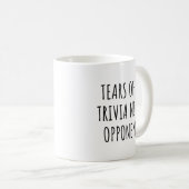 楽しいクイズの対戦相手 コーヒーマグカップ (正面右)