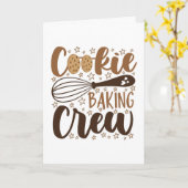 楽しいクッキーバンキングクルーデザイン カード (黄色い花)