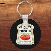 楽しいクリスチャンのカップ Psalm 37_4 主と共に歩む キーホルダー (正面)