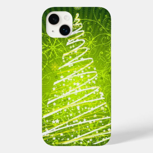 楽しいクリスマスと幸せな新年 Case-Mate iPhoneケース (裏面)