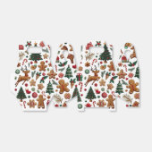 楽しいクリスマスのギフトボックス フェイバーボックス (折り畳みなし)