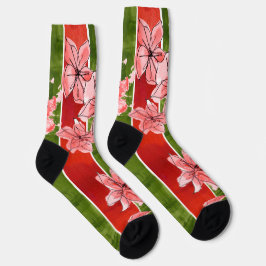 楽しいクリスマスのクルーソックス ソックス