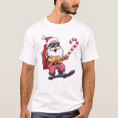 楽しいクリスマスのストリートウェア Tシャツ (正面)