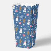 楽しいクリスマスのポップコーン フェイバーボックス (裏面)