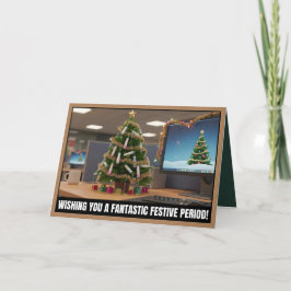 楽しいクリスマスの時期 カード