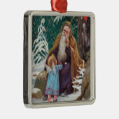 楽しいクリスマスの時間父のクリスマスとの メタルオーナメント (右)