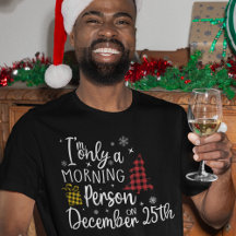 楽しいクリスマスの朝の人 冬の休日