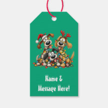 🐕 楽しいクリスマスの犬のイルミネーション