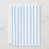 楽しいクリスマスの男の子ベビーシャワー招待状 招待状 (裏面)