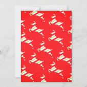 楽しいクリスマスの祝い 招待状 (裏面)