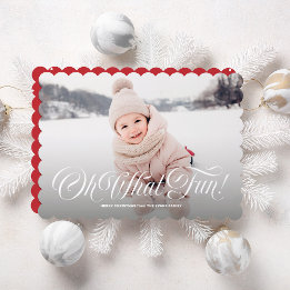 楽しいクリスマスの3枚の写真 メリークリスマス シーズンカード