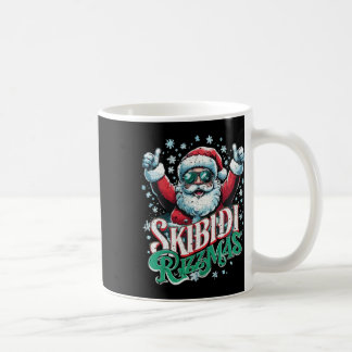 楽しいクリスマスのRizzサンタスキビディリズマス コーヒーマグカップ