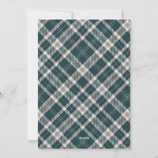 楽しいクリスマスを祈る シーズンカード (裏面)