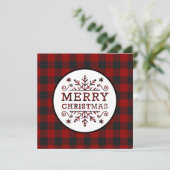 楽しいクリスマスを祈る シーズンカード (スタンド正面)