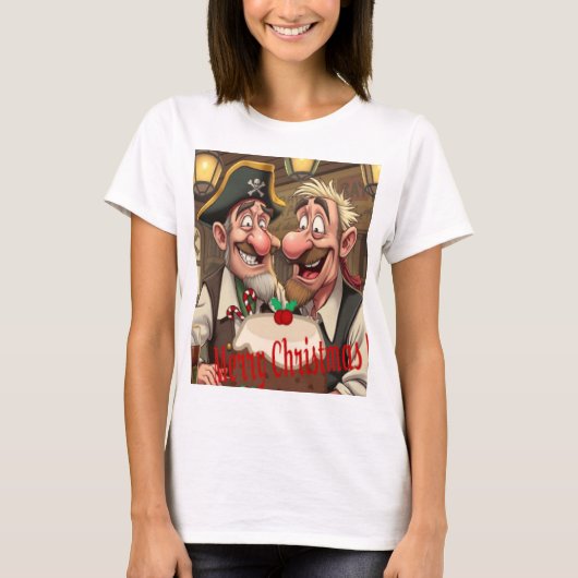 楽しいクリスマスを！ Tシャツ (正面)
