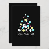 楽しいクリスマスイルミネーション Let's Get Lit クリスマス ホリデー ライト 面白い駒 (正面/裏面)