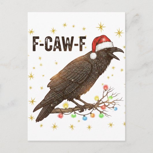 楽しいクリスマスコウクロウF-CAW- F ポストカード (正面)