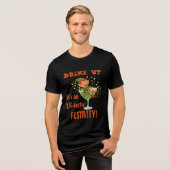 楽しいクリスマスパーティー  トライブレンドＴシャツ (正面全面)