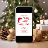 楽しいクリスマスパーティー 招待状