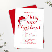 楽しいクリスマスパーティー 招待状