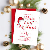 楽しいクリスマスパーティー 招待状