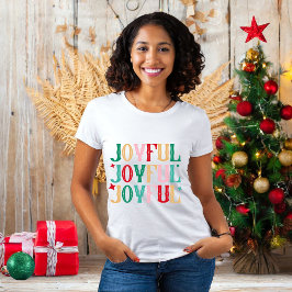 楽しいクリスマスホリデーウィンター Tシャツ