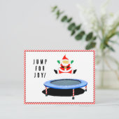 楽しいクリスマスホリデー ポストカード (スタンド正面)