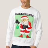 楽しいクリスマスボクシング スウェットシャツ (正面)