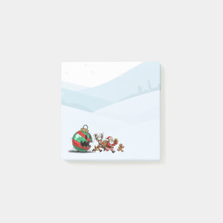 楽しいクリスマスメモ | サンタメモ ポストイット